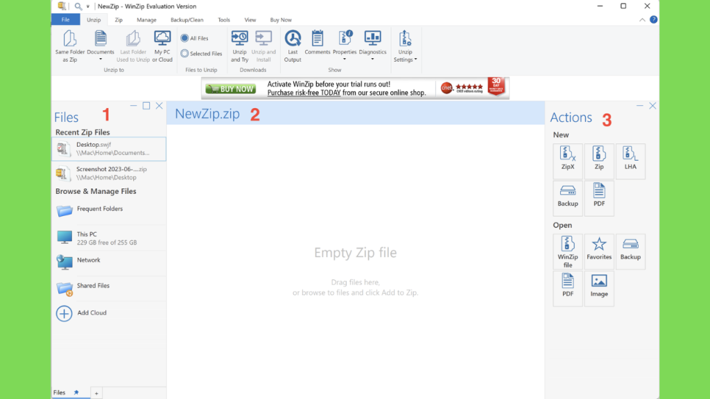 Baixar WinZip Crackeado em Português 64 Bits Gratuito Full Version PT