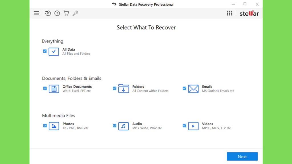 Download Stellar Data Recovery Crackeado Professional Gratis Full Version PT