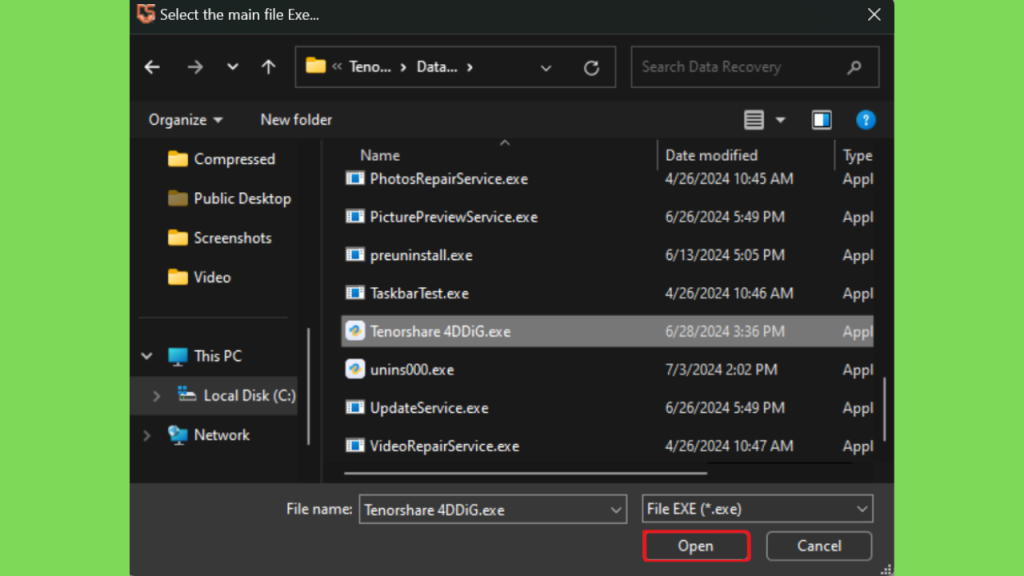 Download Tenorshare 4DDiG Data Recovery Crackeado Gratis Full Version PT