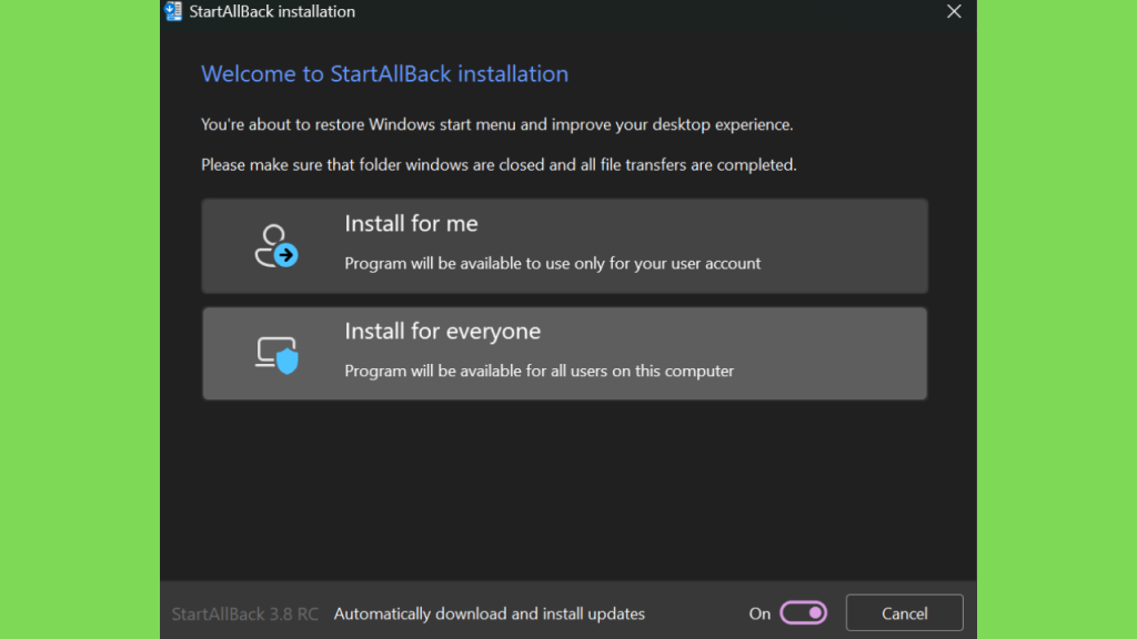 Download StartAllBack 3.8 Crackeado com Licença Gratis PT-BR Gratis Download - AtivadorRatonCrackeado Download StartAllBack 3.8 Crackeado com Licença Gratis PT-BR Full Version PT