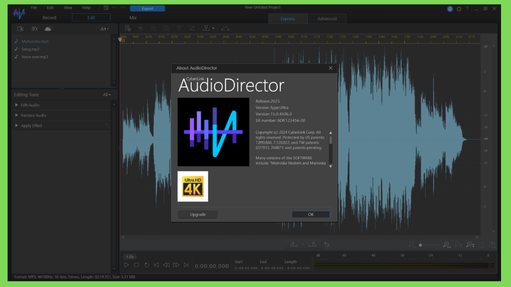 Download CyberLink AudioDirector Ultra 2025 Crackeado Gratis Gratis Download - AtivadorRatonCrackeado Download CyberLink AudioDirector Ultra 2025 Crackeado Gratis Full Version PT