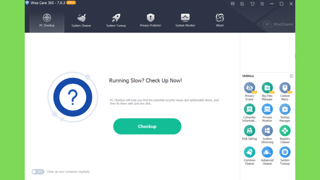 Download Wise Care 365 Pro Crackeado 64 Bits Gratis PT-BR Full Version PT