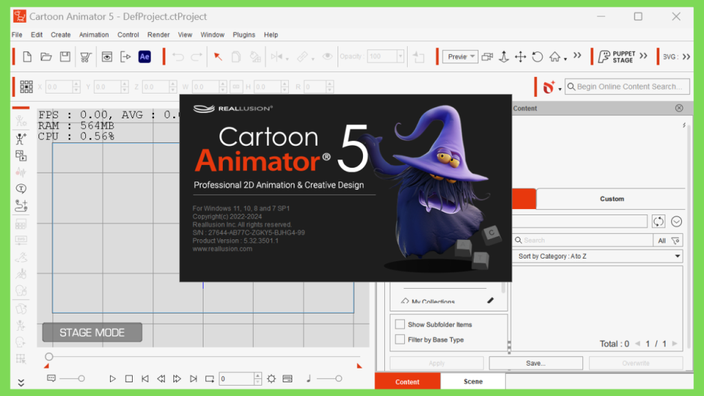 Download Reallusion Cartoon Animator 5 Crackeado 64 Bits Gratis Full Version PT